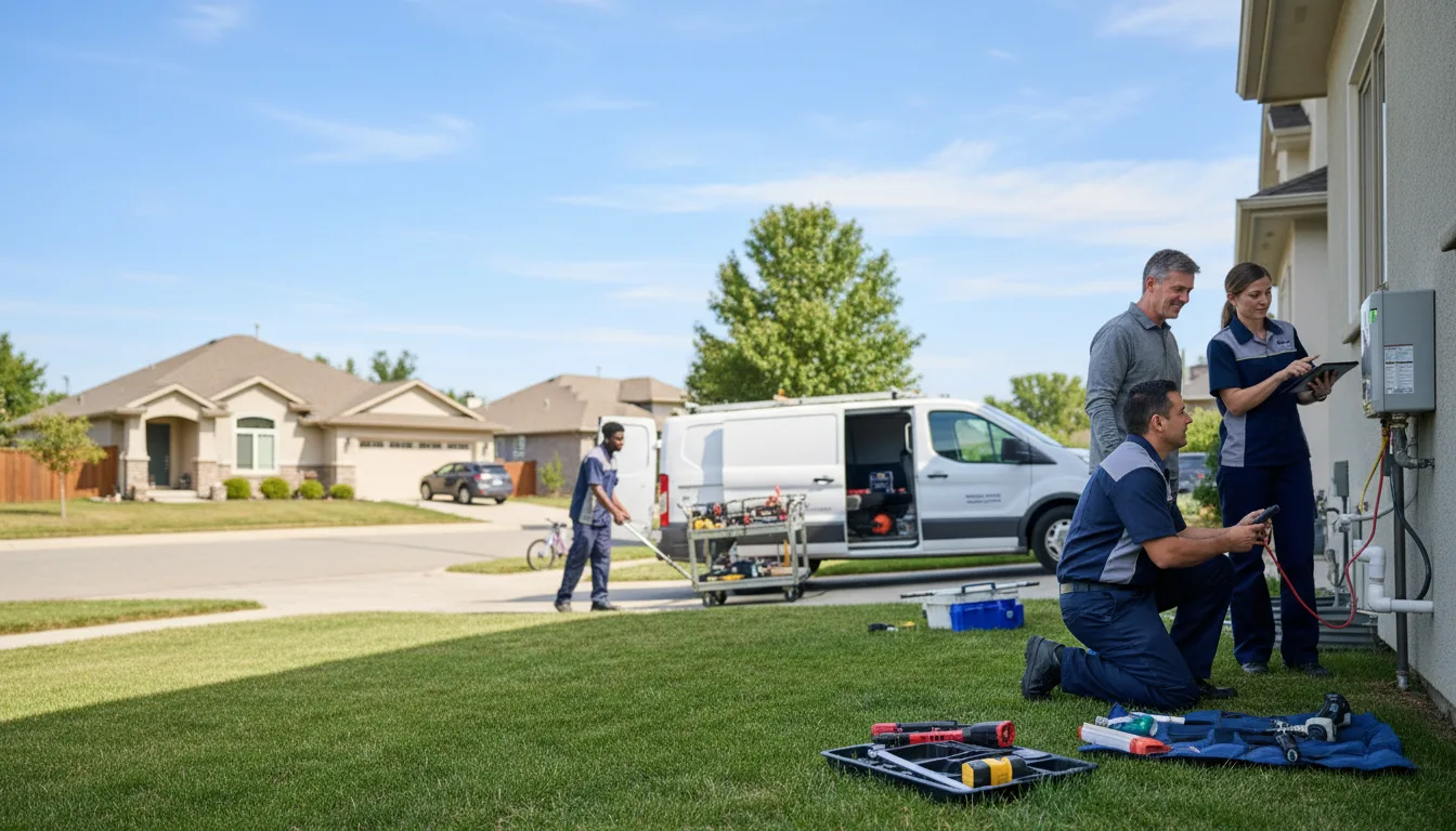Tankless water heater service in Ingleside, IL